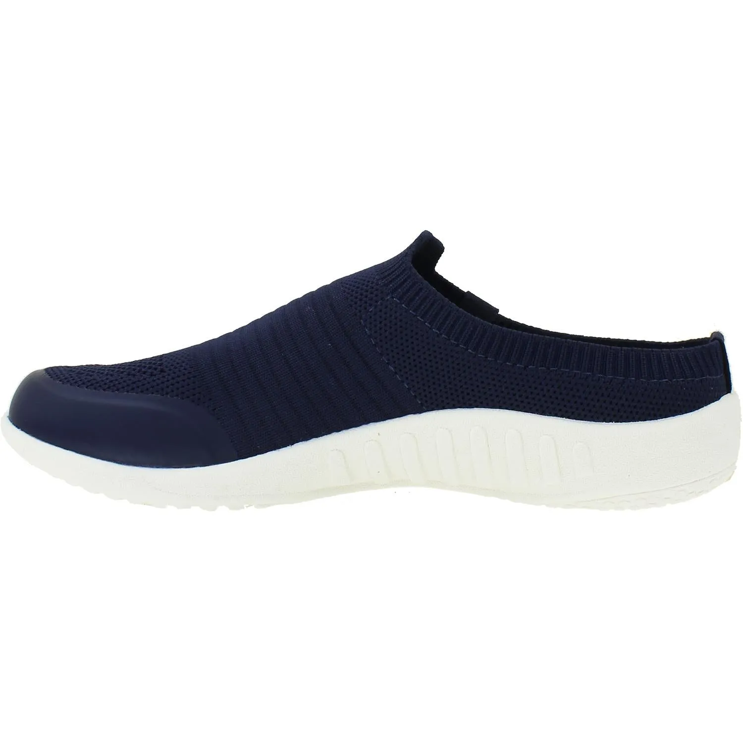 Women's Spenco Blissful Memory Foam Slide Dark Navy Mesh