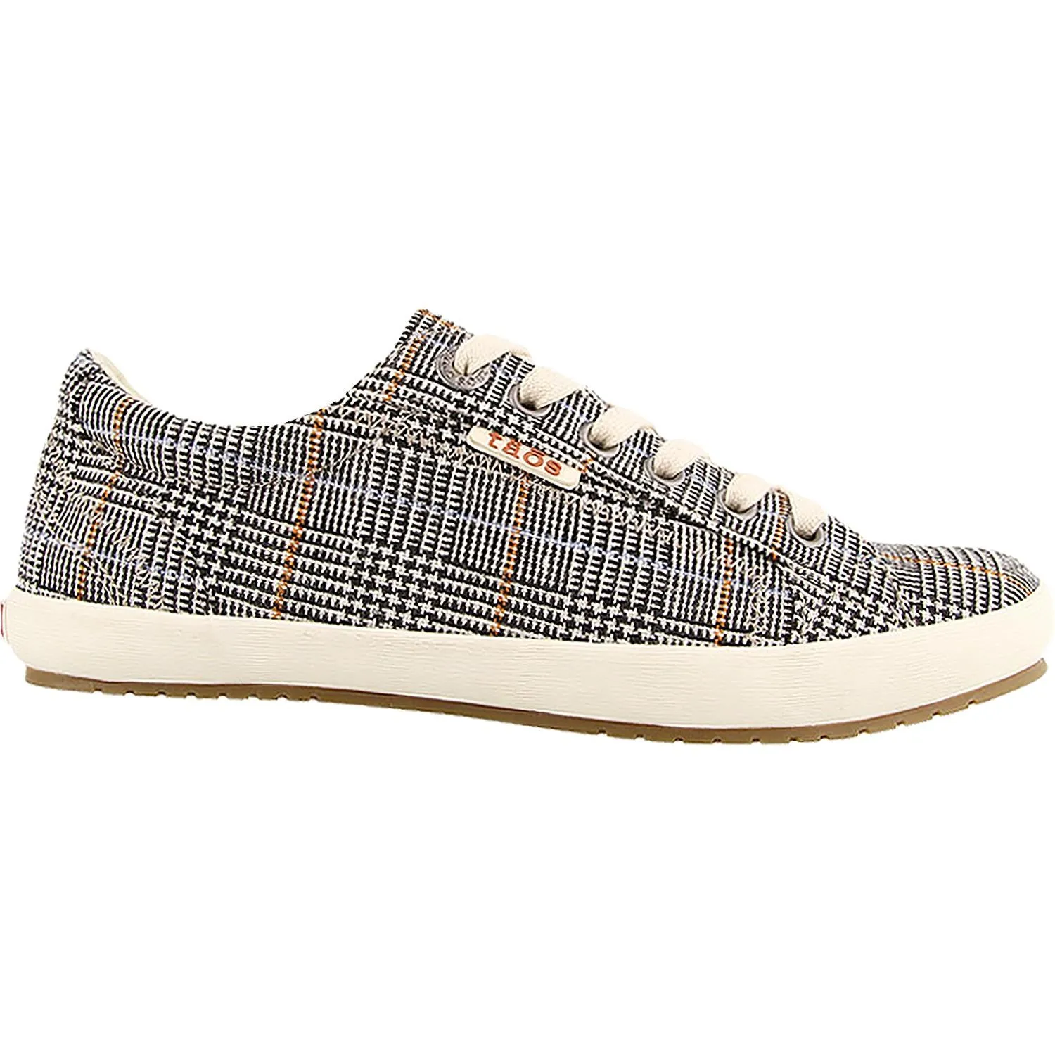 Women's Taos Star Black Plaid Print Fabric