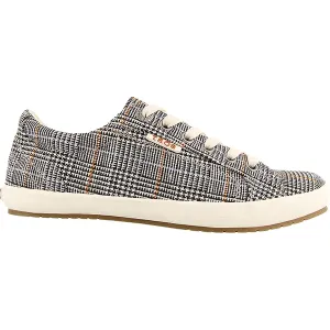 Women's Taos Star Black Plaid Print Fabric