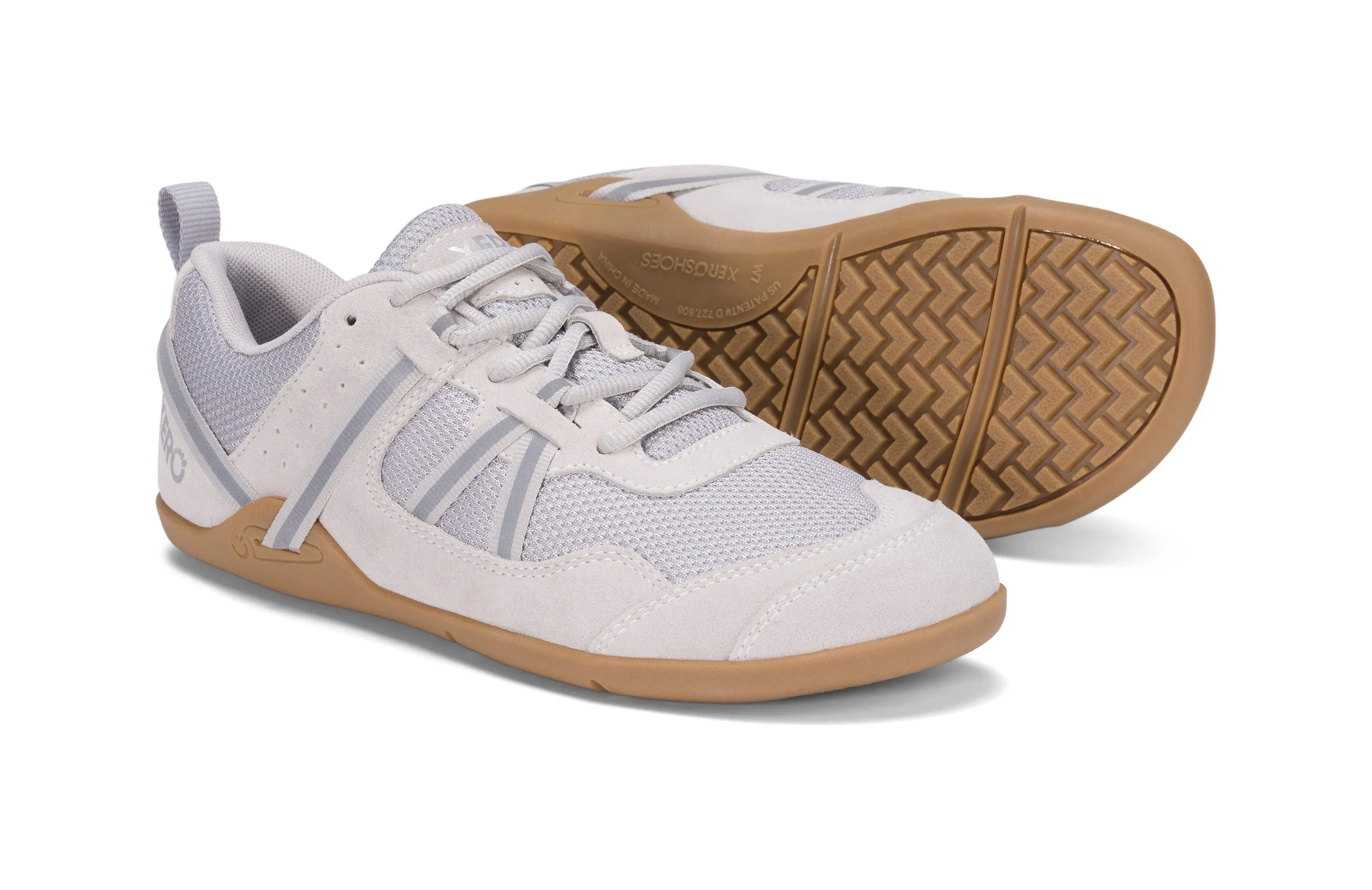 Xero Shoes Prio Suede Womens – Quiet Gray